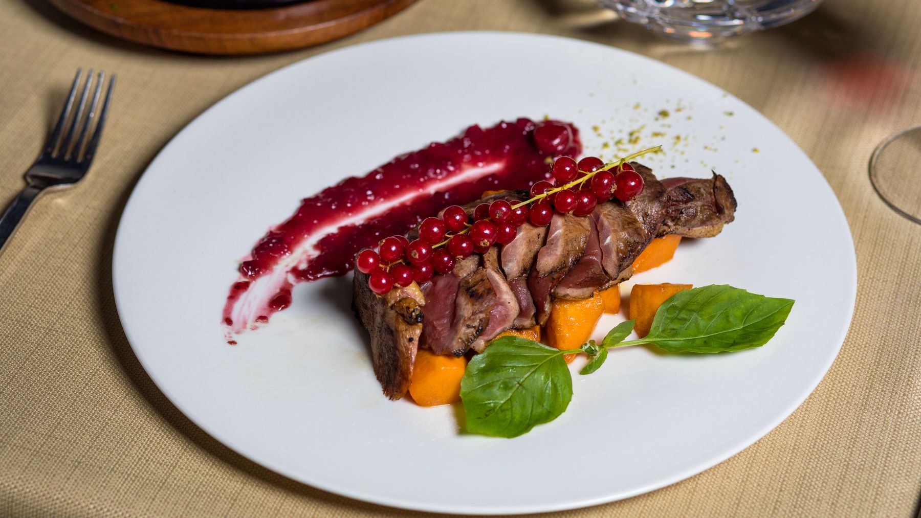 Duck meat