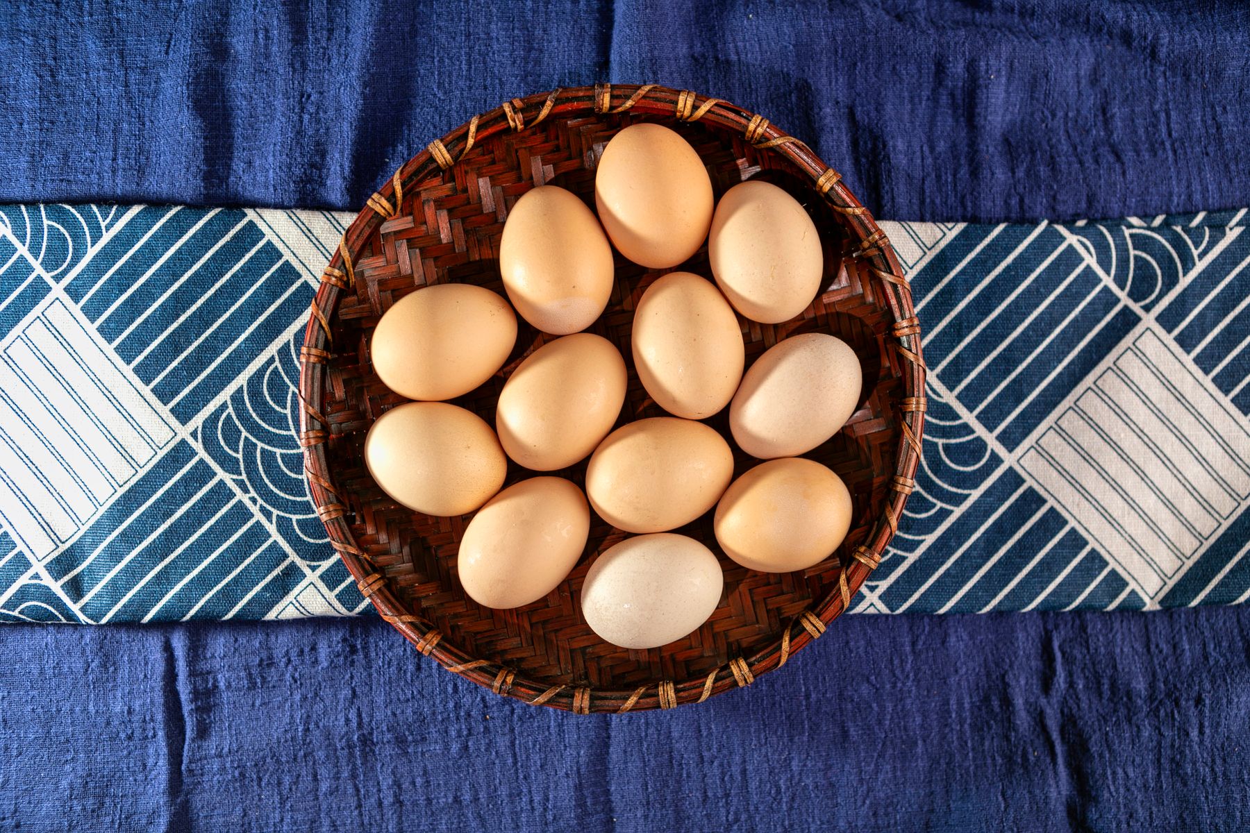 Duck eggs