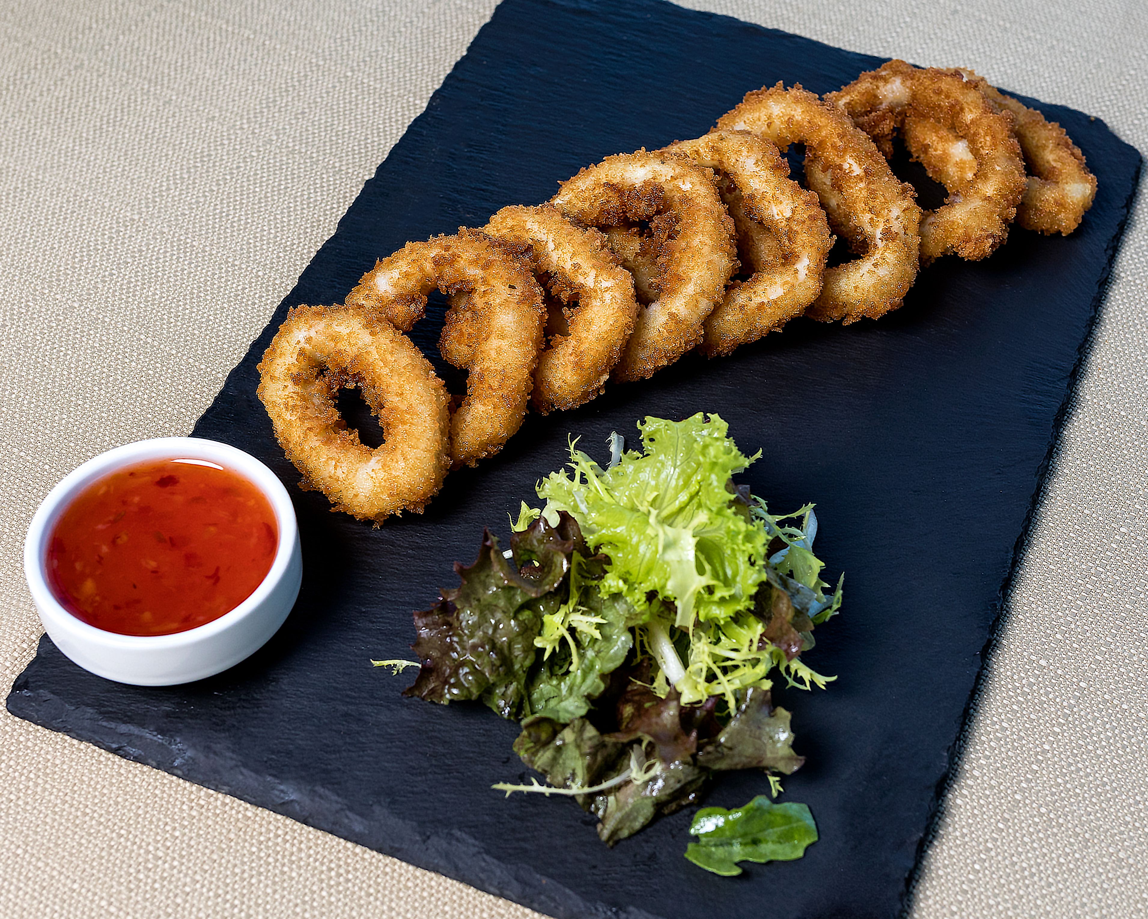 Crisp calamari